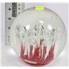 ART GLASS PAPER WEIGHT