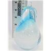 Image 1 : ART GLASS PEAR SHAPED PAPER WEIGHT