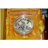 Image 1 : ELECTROPLATED YEAR OF THE RABBIT COIN