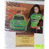Image 1 : DANICA PATRICK  AUTOGRAPH WITH COA
