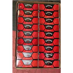 FLAT OF RECLAIMED GOLF BALLS CALLAWAY DIABLO