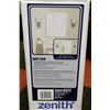 Image 1 : ZENITH MEDICINE CABINET WITH 3 SHELVES WHITE TRIM