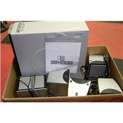 COBY SURROUND SOUND SPEAKERS SYSTEM