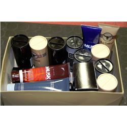 LOT OF NEW MENS AVON COLOGNE,TALC POWDER & MORE
