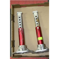 PAIR OF 3 TON ALUMINUM JACK STANDS