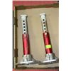 Image 1 : PAIR OF 3 TON ALUMINUM JACK STANDS