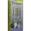 Image 1 : NEW 7PC KITCHEN TOOL SET W/ STAND