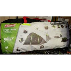 COLEMAN FAST PITCH STEEL CREEK 8 MAN TENT