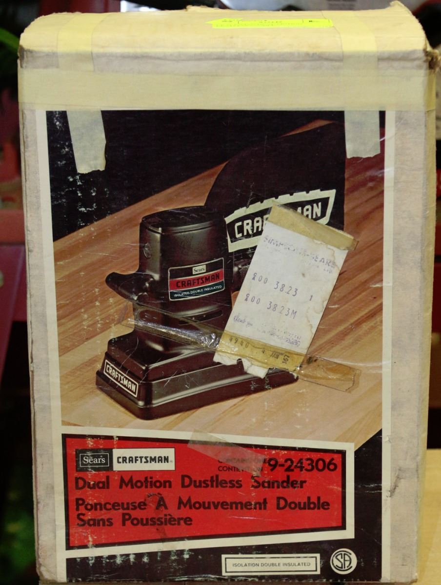 CRAFTSMAN DUAL MOTION DUSTLESS SANDER