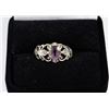 Image 1 : LADIES .925 SILVER GEMSTONE RING