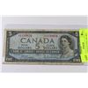 Image 1 : 1954 CANADIAN $5 DOLLAR  BILL