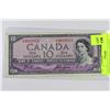 Image 1 : 1954 $10 DEVILS FACE CANADIAN BILL