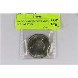 1967 CANADIAN COMEMMORATIVE DOLLAR COIN