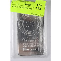 RCM 10-OZ SILVER BAR