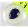 Image 1 : OVAL CUT NATURAL BLUE SAPPHIRE GEMSTONE - 12.59CT