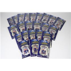 24 PIECE COMPLETE SET OF OILERS LEGENDS PLATINUM
