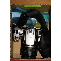 CANON REBEL XT DIGITAL SLR CAMERA WITH CHARGER