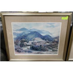 "SUNLIGHT BREAKING THROUGH, TILBA, NEW SOUTH