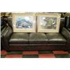 Image 2 : NEW CHARCOAL GREY LEATHERETTE SOFA AND LOVE SEAT