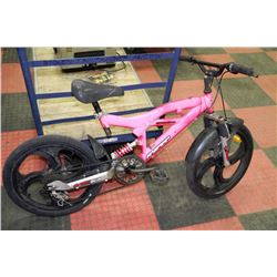 HYPER 6SPD FULL SUSPENSION KIDS BIKE
