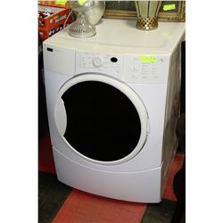 KENMORE SMART HEAT QUIET PACK 9 CLOTHES DRYER