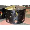 Image 1 : HOMEMADE FREEHAND CUT FIRE RING  WITH MOONS &STARS