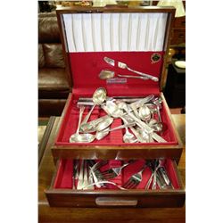 ROGERS AND SONS ESTATE SILVERWARE SET