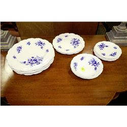 ROYAL ALBERT ENGLISH BONE CHINA PLATES WITH TWO