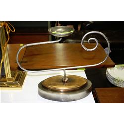 SILVER TONE CANDLE HOLDER