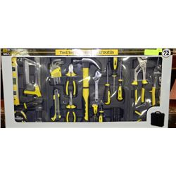 NEW 72 PCE TOOLSET IN CARRY CASE