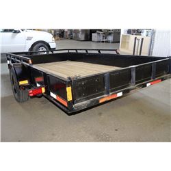 6' X 12' TILTING TRAILER - HAS NEW WIRING, NEW