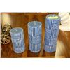 Image 1 : 3 PC CANDLE SET