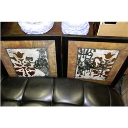 PAIR OF FRAMED SHOWHOME PICTURES