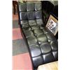 Image 1 : BLACK LEATHERETTE LOUNGER