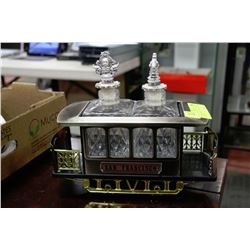 MUSICAL SAN FRANSISCO TROLLEY DECANTER