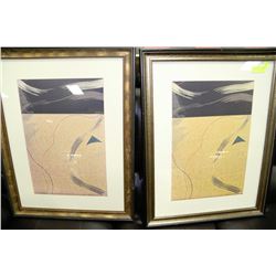 PAIR OF SHOWHOME PICTURES