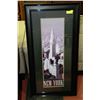 Image 1 : LARGE FRAMED NEW YORK EMPIRE STATE BUILDING
