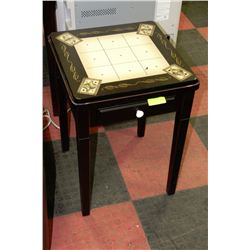 NEW WOODEN GAMES TABLES - CHESS, CHINESE CHECKERS,