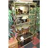 Image 1 : BRASS 4 TIER SHELF