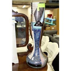 TALL ABSTRACT VASE - 20"