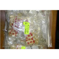 BAG OF 100 CANADIAN MAPLELEAF KEYCHAINS