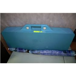 PORTABLE FOLDING PICNIC TABLE AND CHAIRS