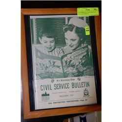 DECEMBER 1955 CIVIL SERVICE BULLETIN DISPLAY