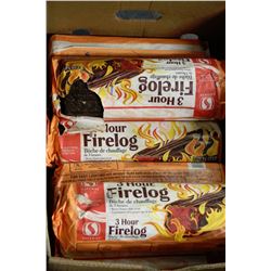 BOX OF 3 HOUR FIRELOGS