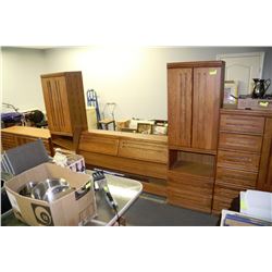 6 PIECE WOODEN BEDROOM SET