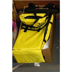 BOX WITH 3 YOUTH/CHILDRENS LIFE JACKETS