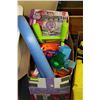 Image 1 : BOX OF OUTDOOR FUN FOR KIDS! MANY TOYS