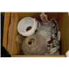 Image 1 : BOX OF ASSORTED OIL LAMPS
