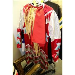 CEREMONIAL JINGLE DRESS WITH CAPE