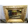 Image 1 : GOLD 30" X 27" FRAMED MIRROR
